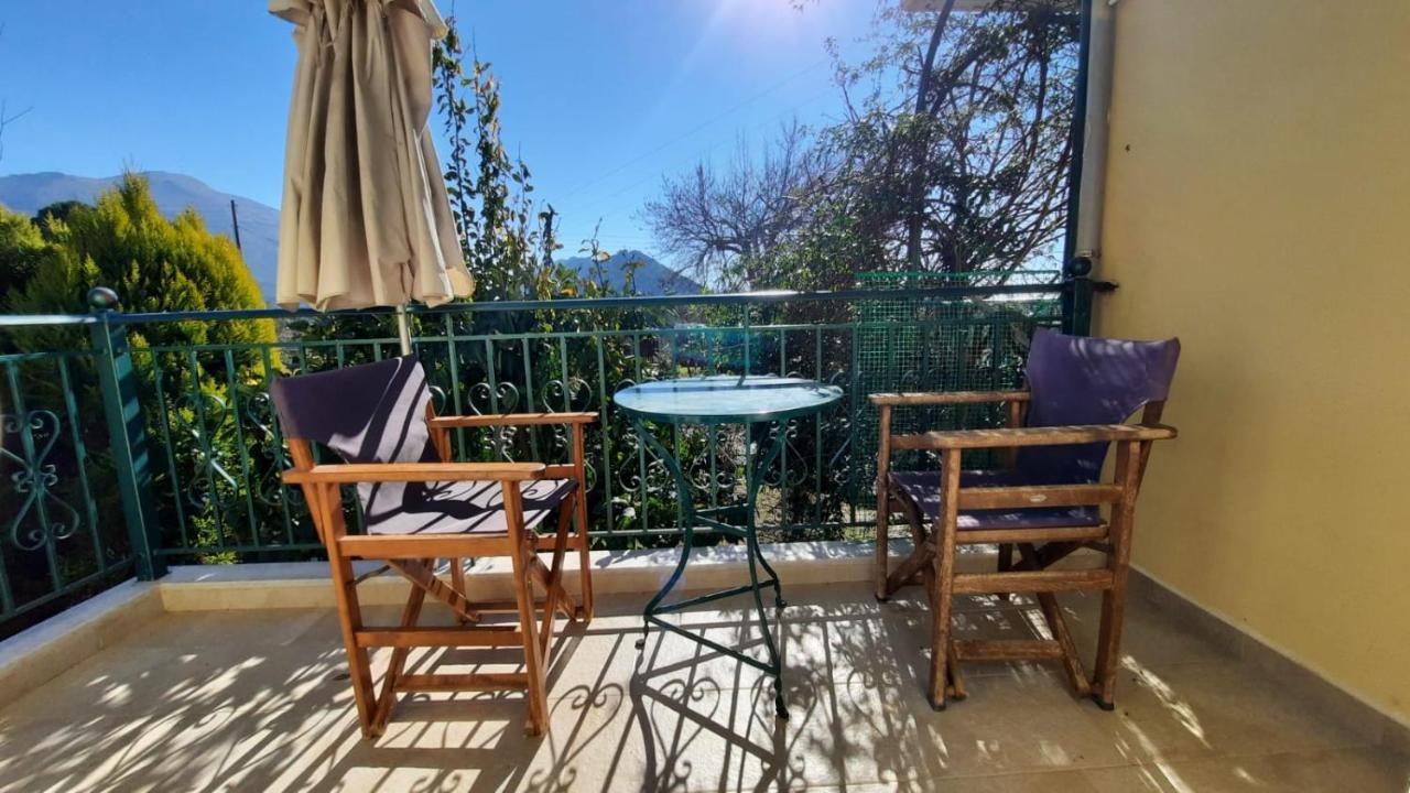Ioannis - Room With Balcony Near Limnopula Gavrolimni Exteriör bild